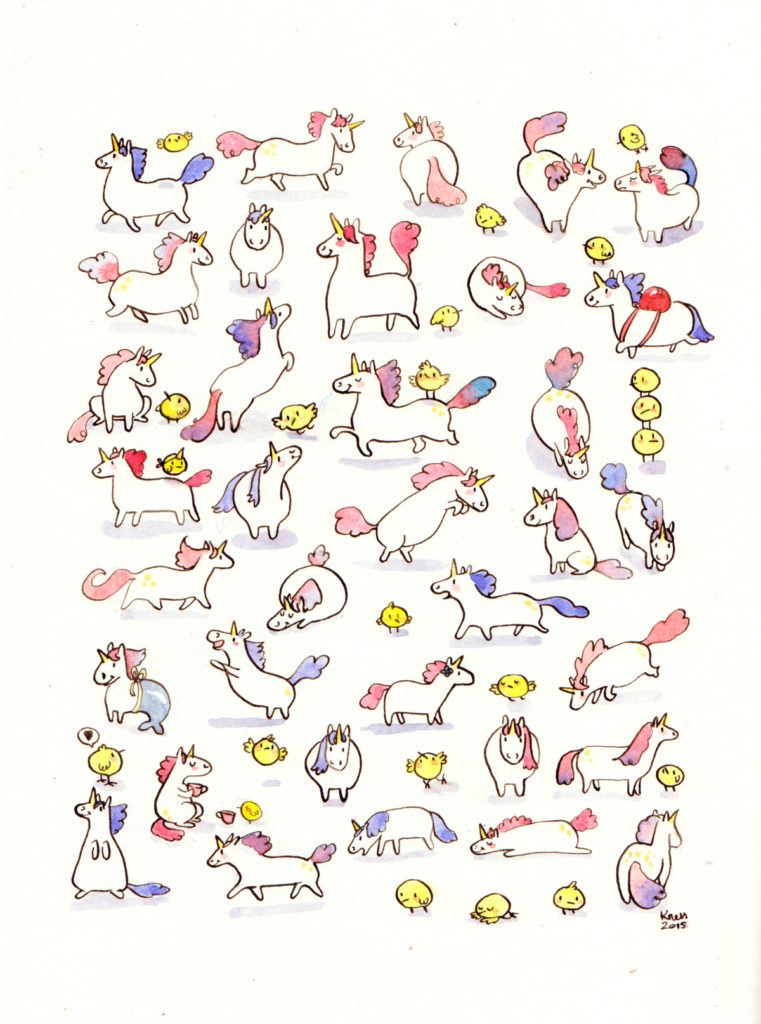 Unicorns Pattern