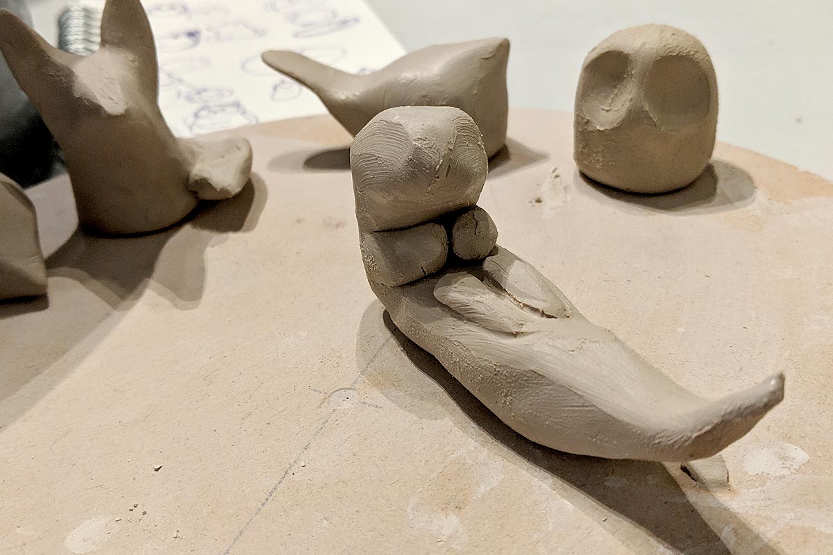 Faire de la Céramique Tuto Kness Céramiste et sculpture d'animaux