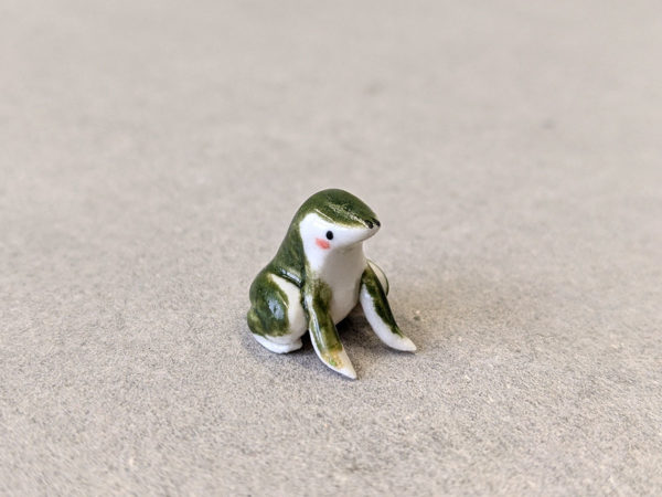 ceramic frog