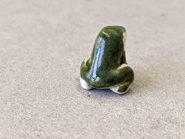 ceramic frog