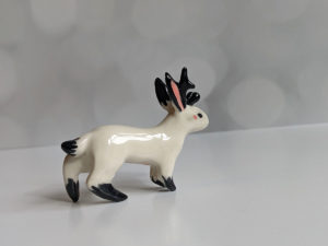 Ceramic jackalope