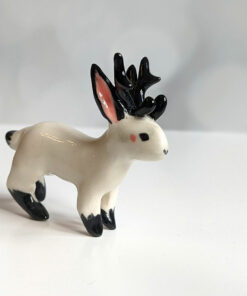 Ceramic jackalope