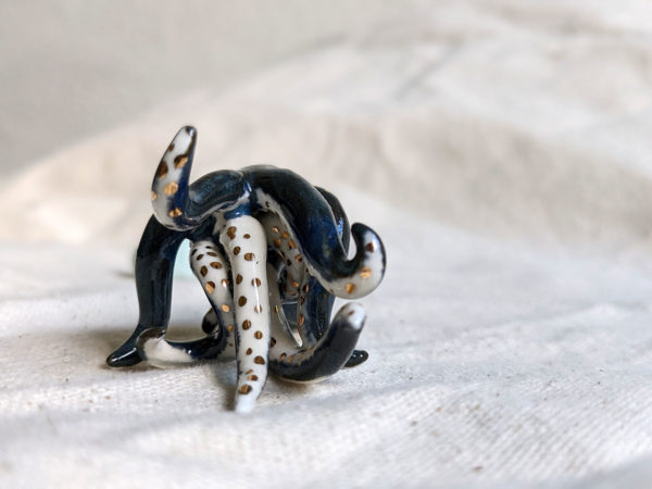 porcelain octopus figurine