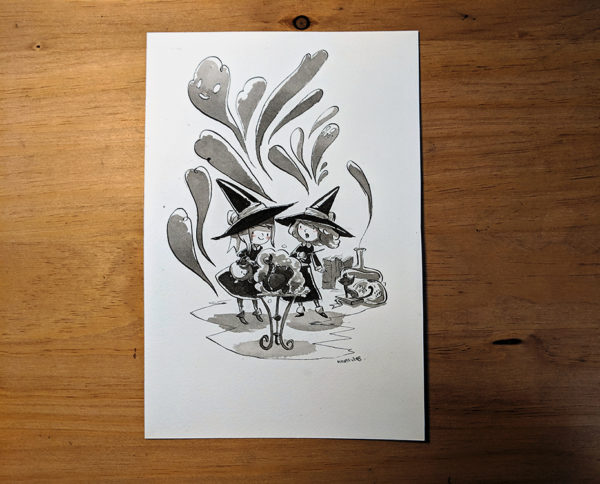 inktober dessin kangaroo rat