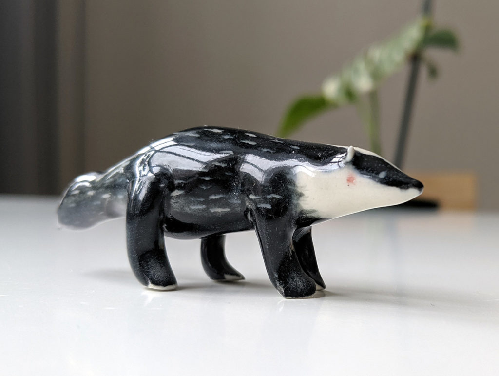 Ceramic Badger