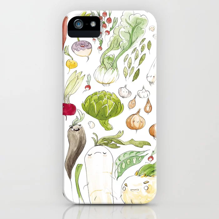 illustration cuisine phone case