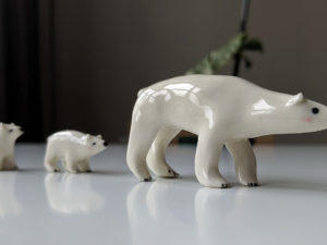 ours polaire ceramique