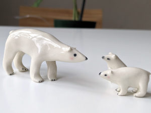 ours polaire ceramique