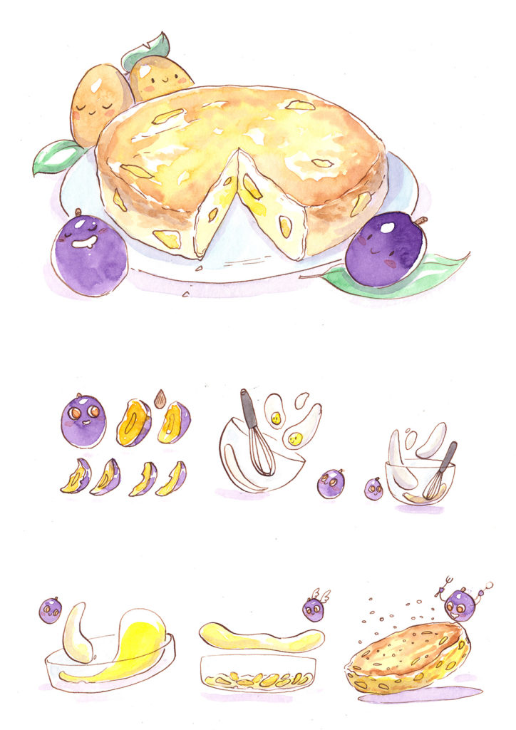 illustration cuisine original