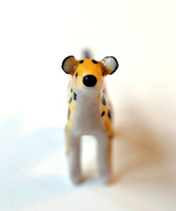 ceramic spotted hyena