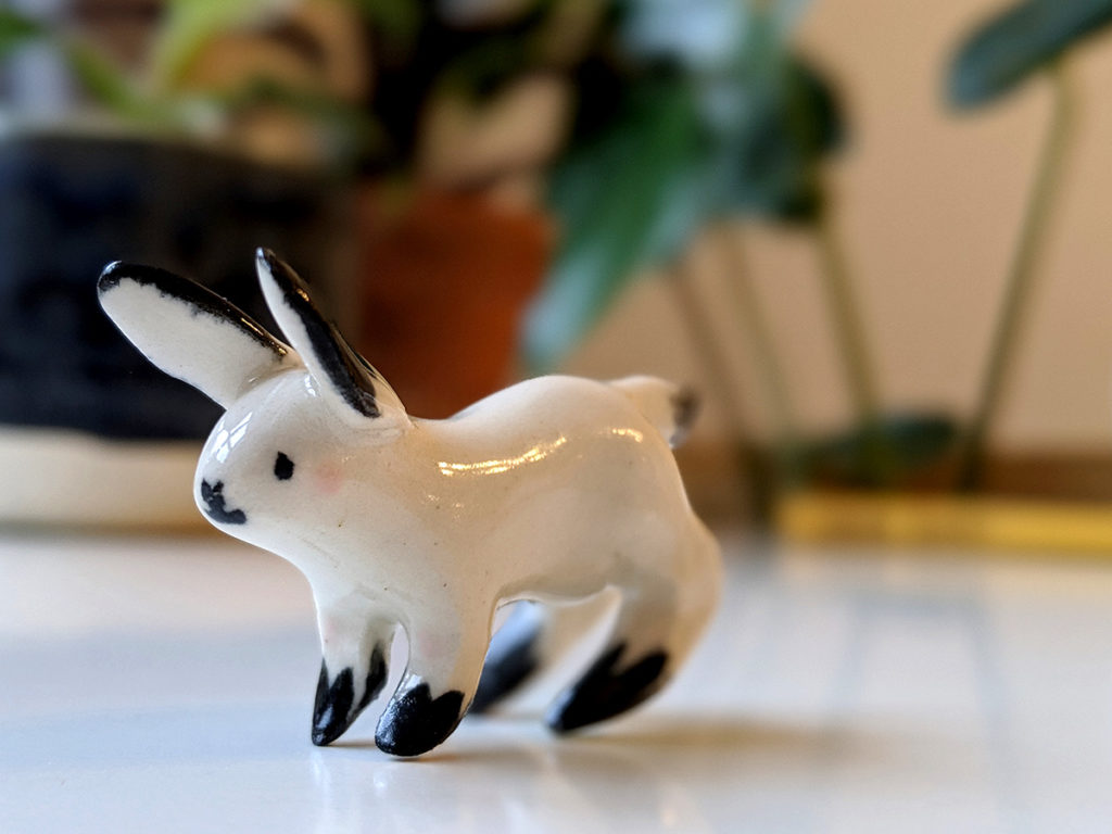 Ceramic bunny