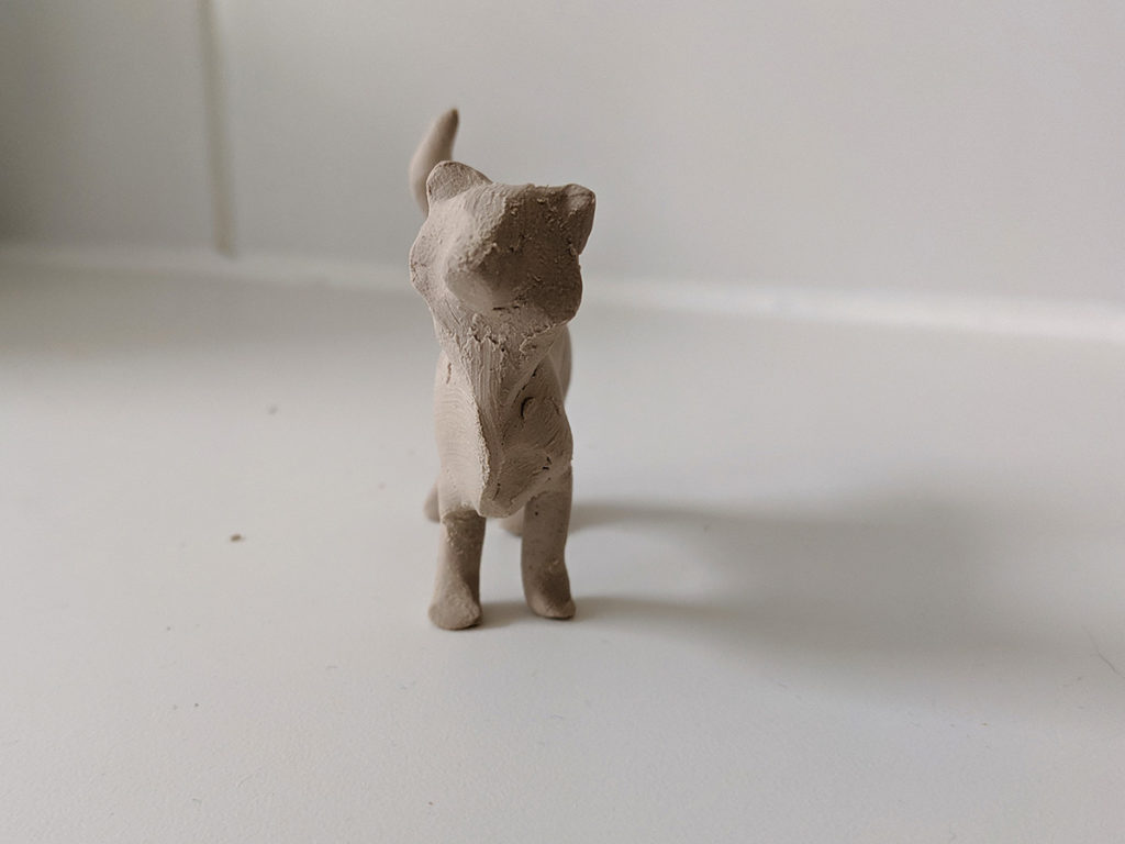 clay figurine modeling 