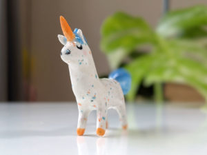 licorne porcelaine