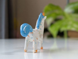 licorne porcelaine