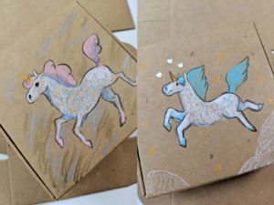 ceramic unicorn custom box