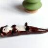 otter porcelain figurine