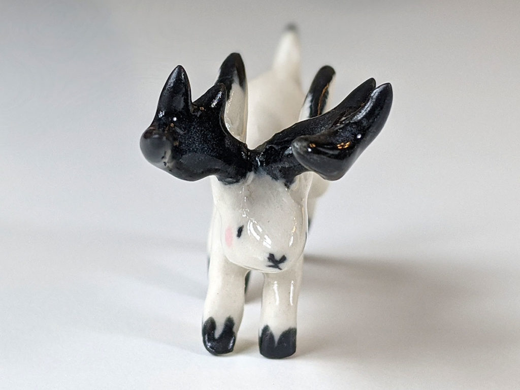 jackalope porcelaine