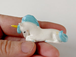 licorne porcelaine