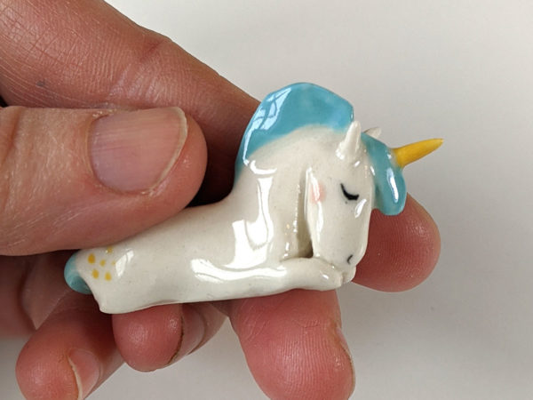 licorne porcelaine