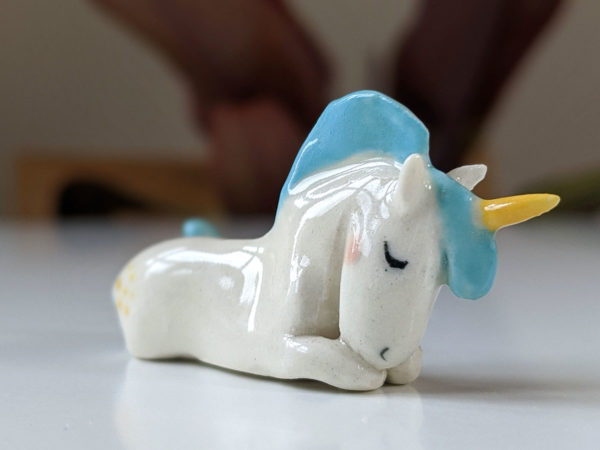 licorne porcelaine