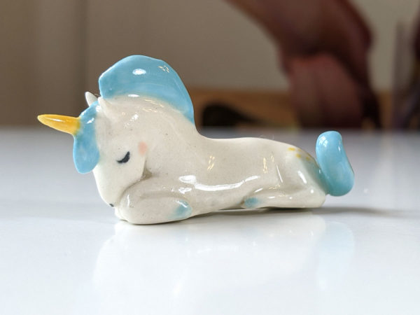 licorne porcelaine