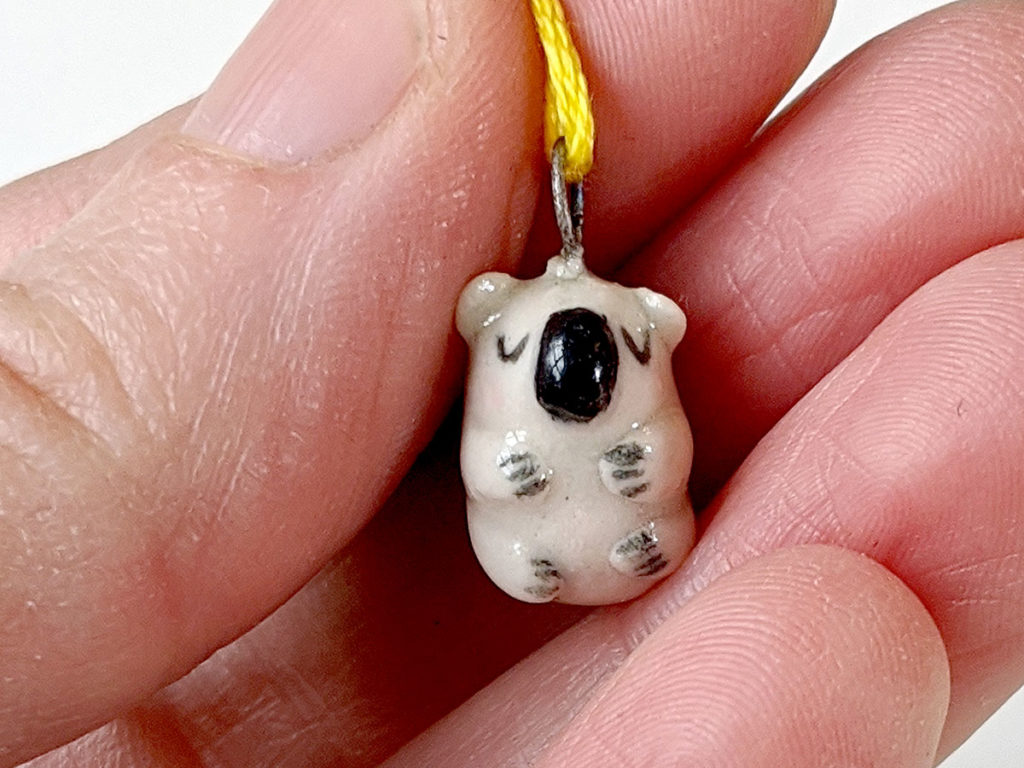 pendentif koala endormi