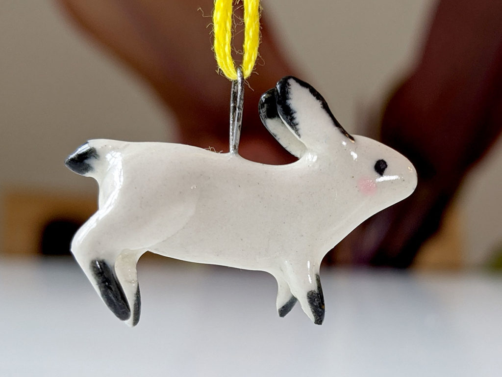 pendentif lapin