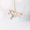 porcelain pendant unicorn