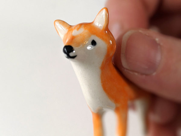 Shiba Inu porcelaine