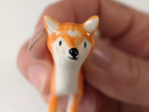 Shiba Inu porcelaine