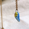 Budgie pendant gold