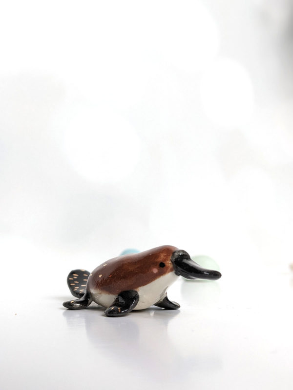 figurine ceramics platypus ornithorynque