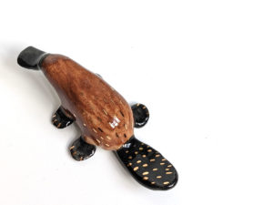 figurine ceramics platypus ornithorynque