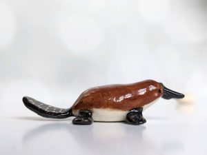 figurine ceramics platypus ornithorynque