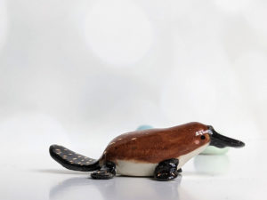 figurine ceramics platypus ornithorynque