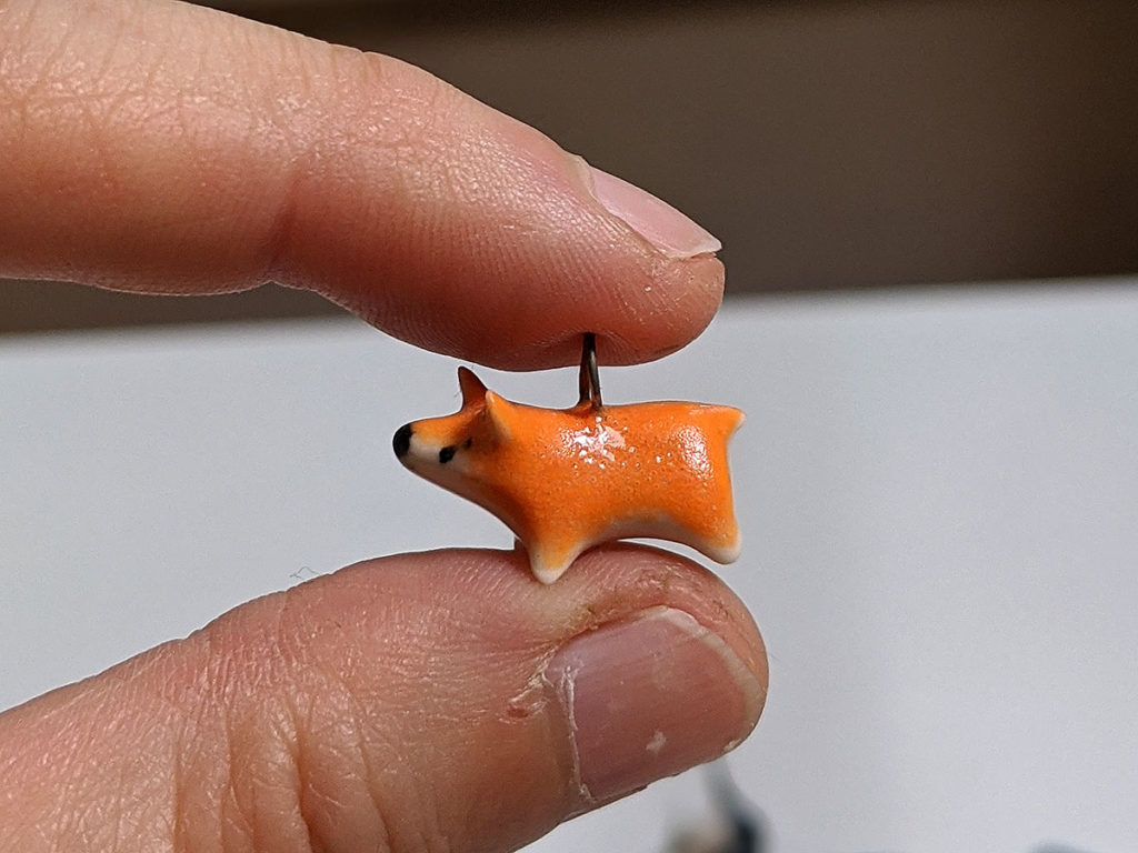 pendentif corgi charm