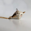 ceramic jewelry narwhal pendant white gold