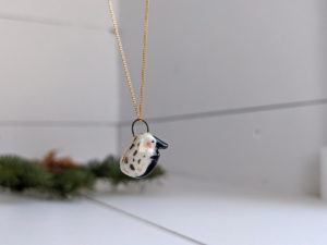 porcelain pendant platypus