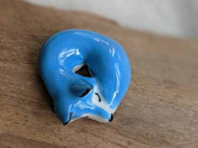 Sleepy Blue Fox - Image 2