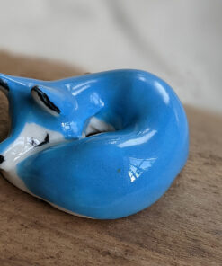 Sleepy Blue Fox