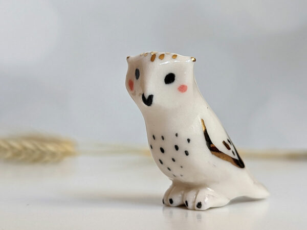 porcelain owl figurine