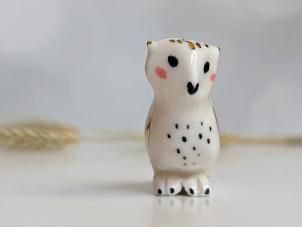 porcelain owl figurine