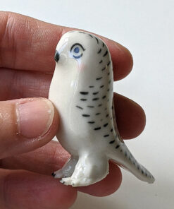 Chouette Harfang Porcelaine