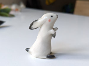 lapin porcelaine