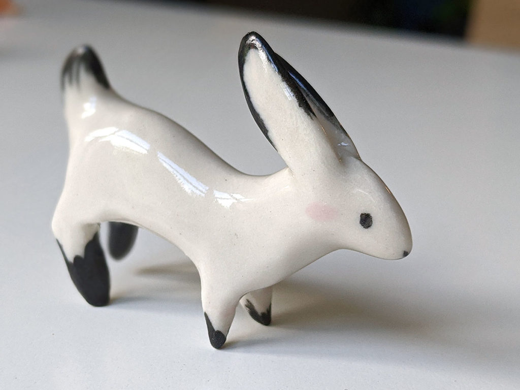 lapin porcelaine