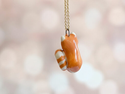 Porcelain Pendant - Red Panda - Image 3