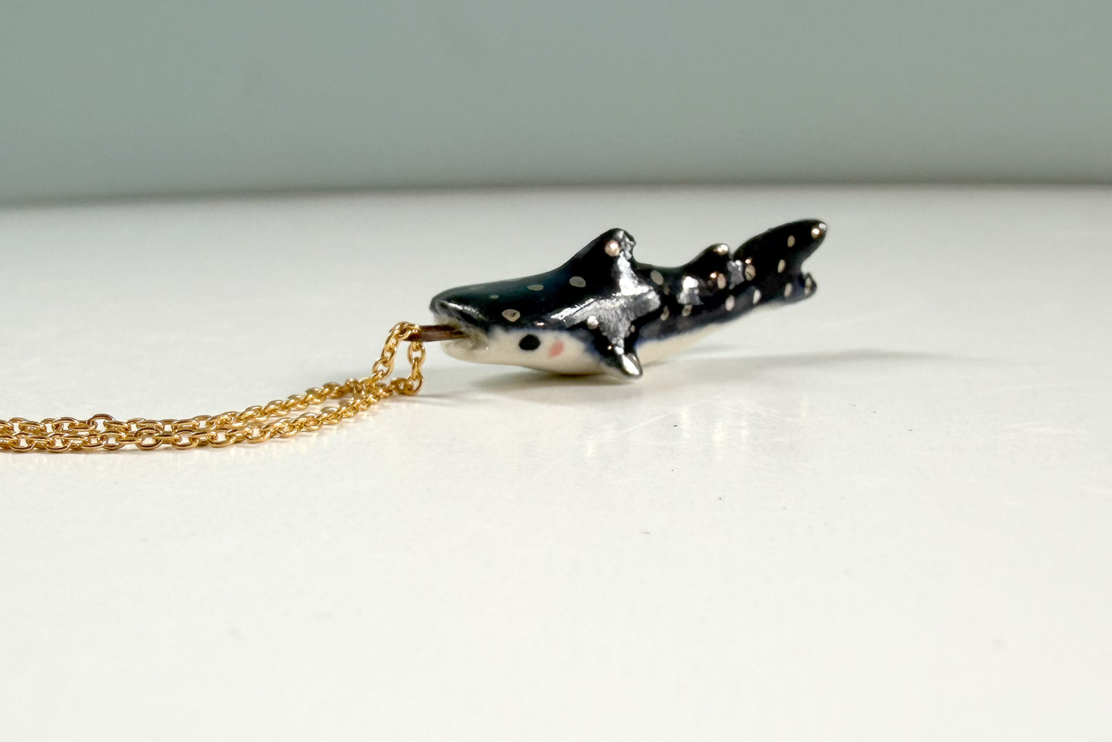 cute whale shark pendant