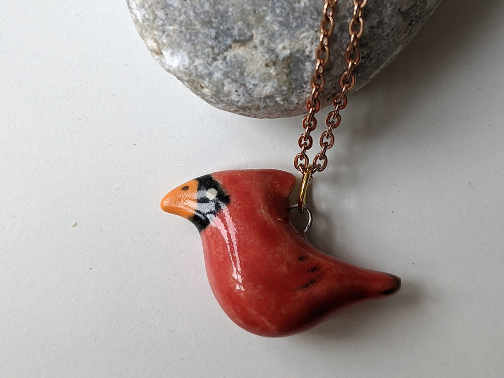 Red Cardinal Pendentif