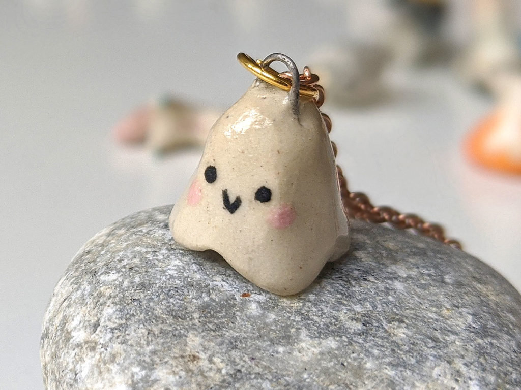 fantome pendentif ghost pendant