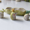 Grenouilles Pois Porcelaine